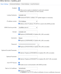 Dynamic DNS(DDNS) With OpenWRT And Cloudflare - ALEXSKRA